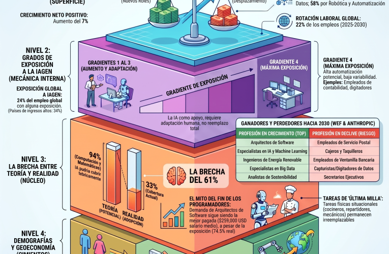 Inteligencia Artificial, Robótica y el panorama del empleo hacia 2030